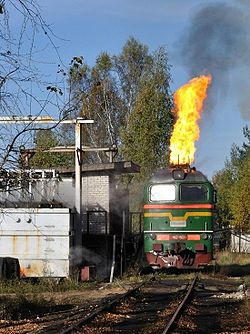 Машинисты жгут напалмом. Реостатные испытания.